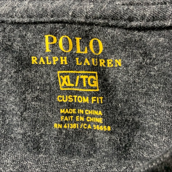 Polo Ralph Lauren Short Sleeve Signature T-Shirt Size XL - Picture 3 of 5